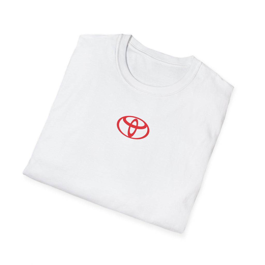 Coastal Drive Graphic Toyota T-Shirt — Sunset Sports Car Beach Scene