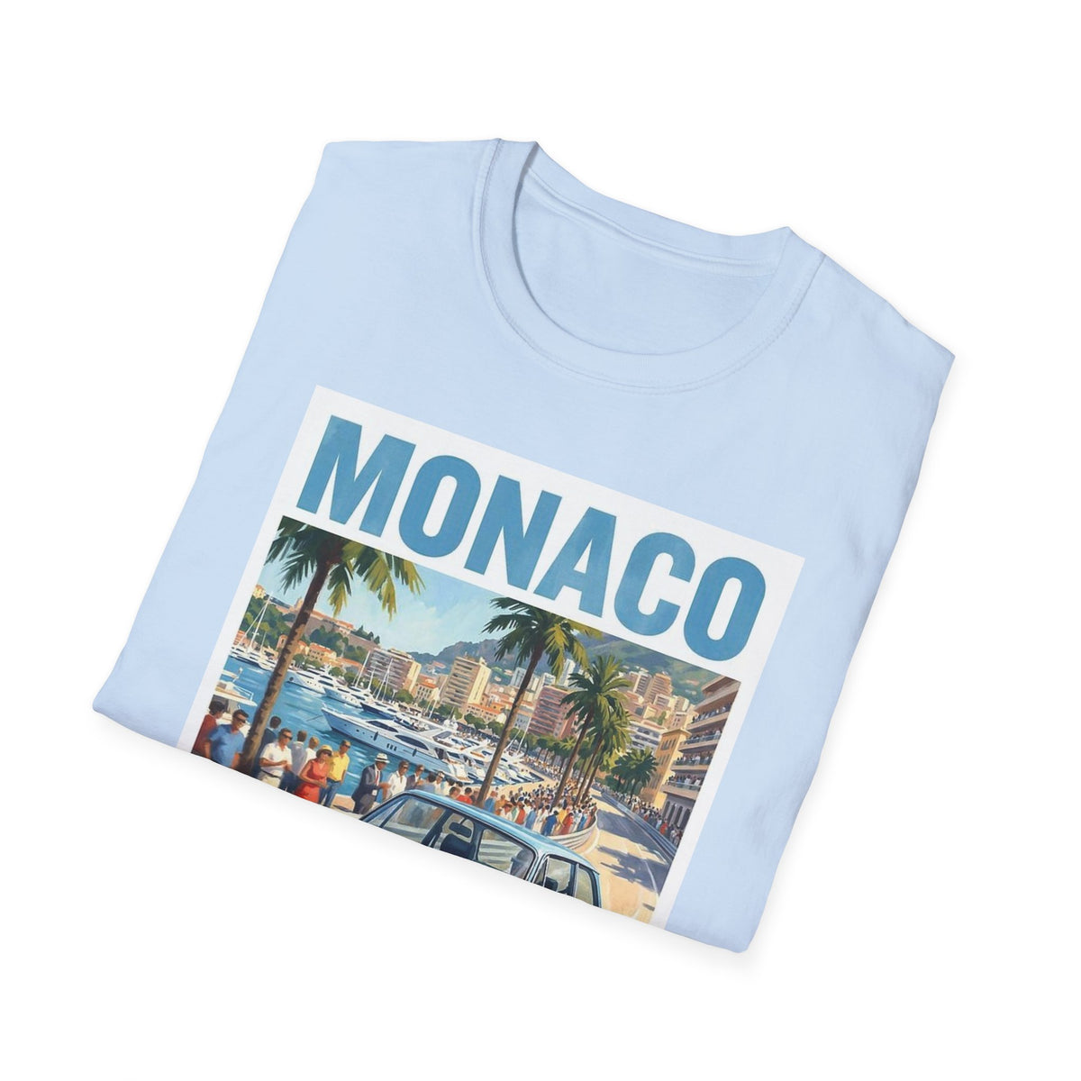 Monaco Vintage BMW 2002 Tee | 1974 Classic Car Graphic T-Shirt