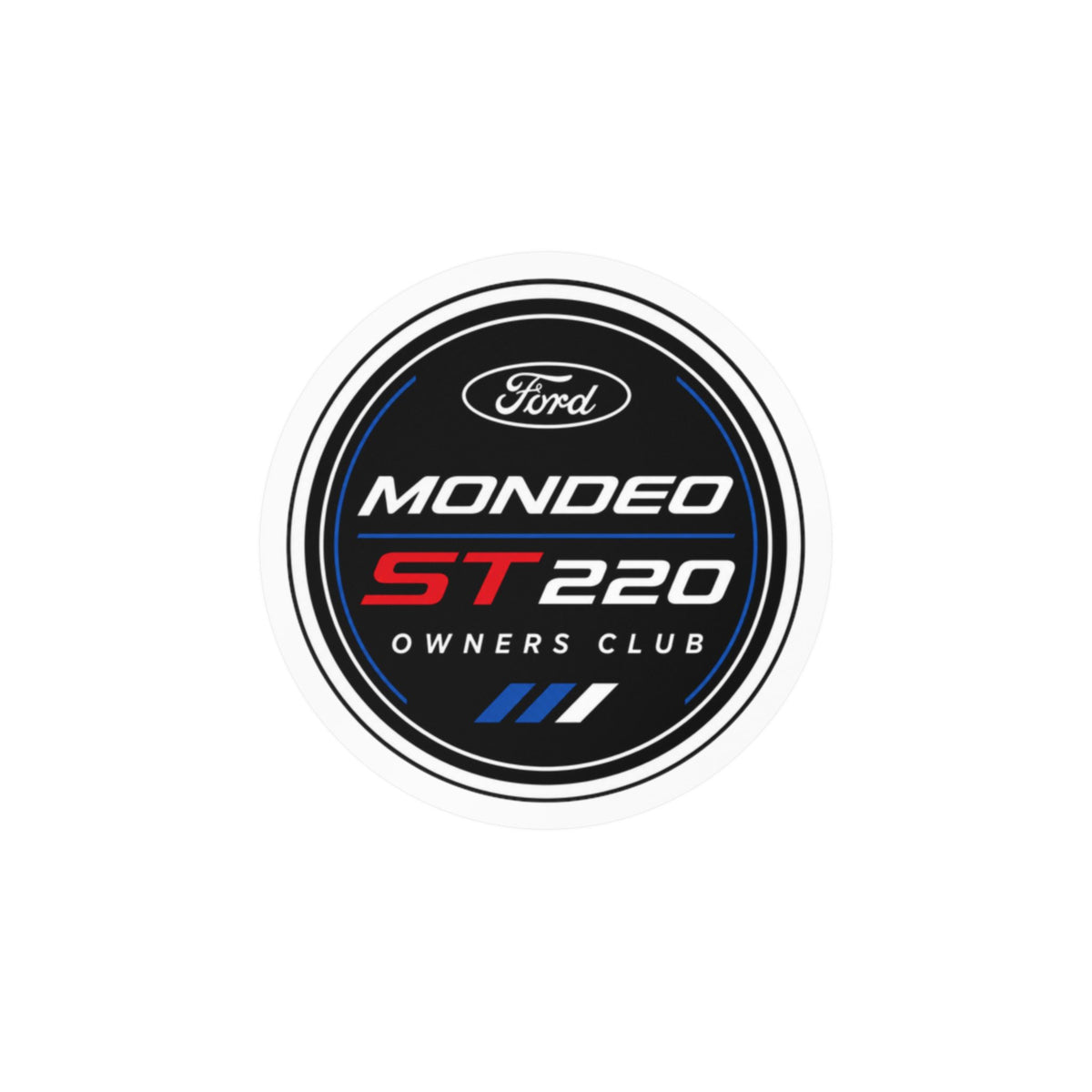 Mondeo ST220 Owners Club Vinyl Sticker