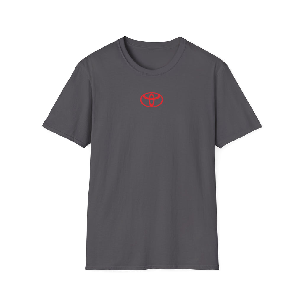 Coastal Drive Graphic Toyota T-Shirt — Sunset Sports Car Beach Scene