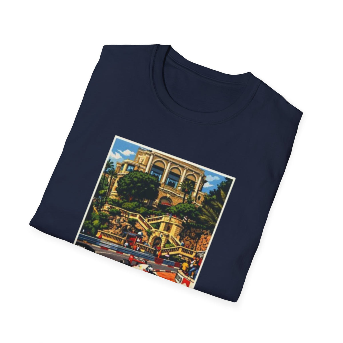 Racing Grand Prix T-Shirt — Vintage Monaco Street Circuit Print
