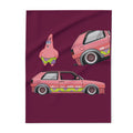Mk3 Golf GTI Blanket | Patrick SpongeBob Design Pink