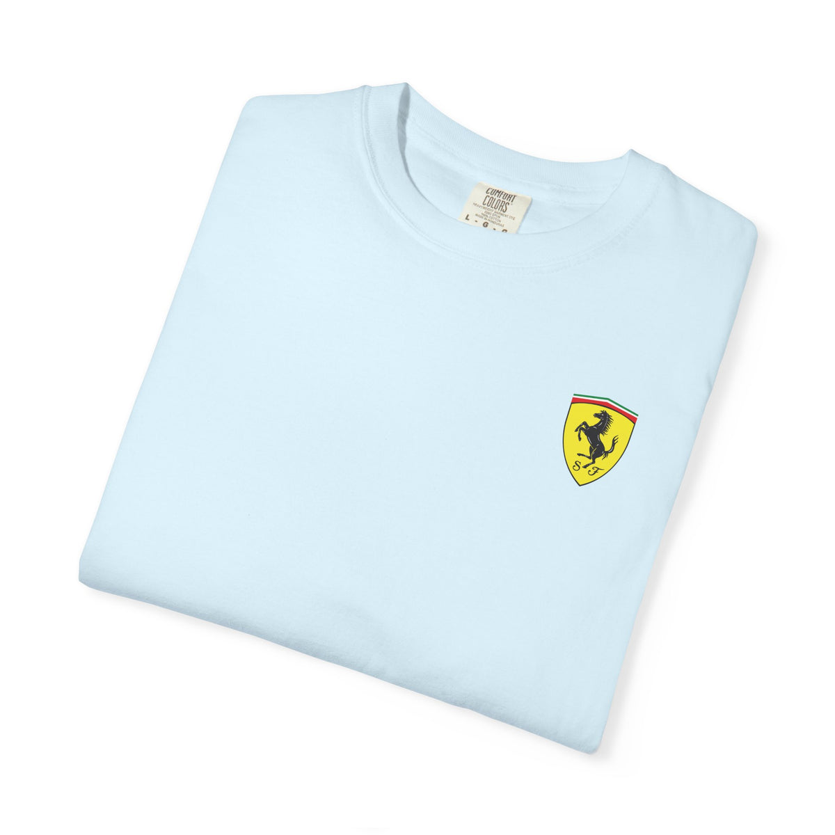 Ferrari Photo Tee | Luxury Graphic T-Shirt