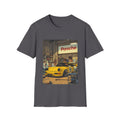 Porsche Garage Vintage Scene | Race Car T-Shirt
