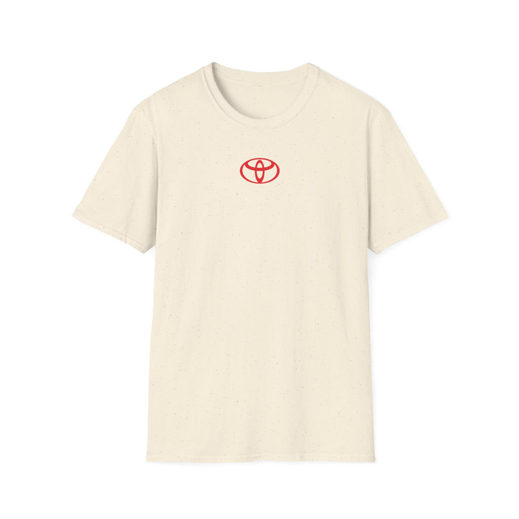 Coastal Drive Graphic Toyota T-Shirt — Sunset Sports Car Beach Scene