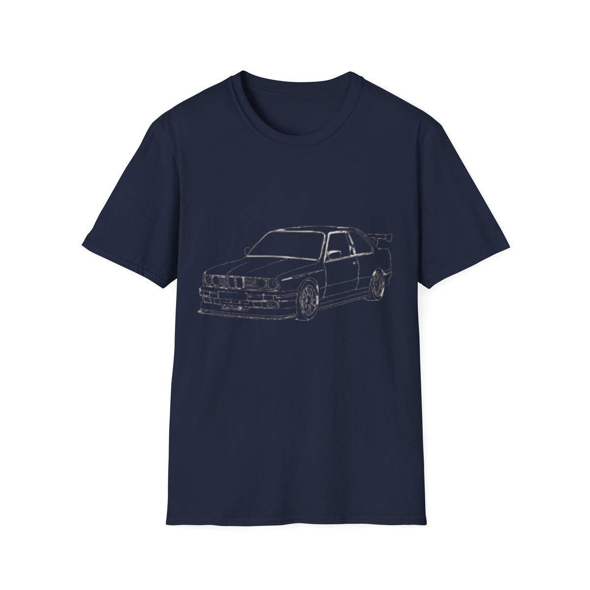 Classic Car Sketch T-Shirt | Car Outline Tee