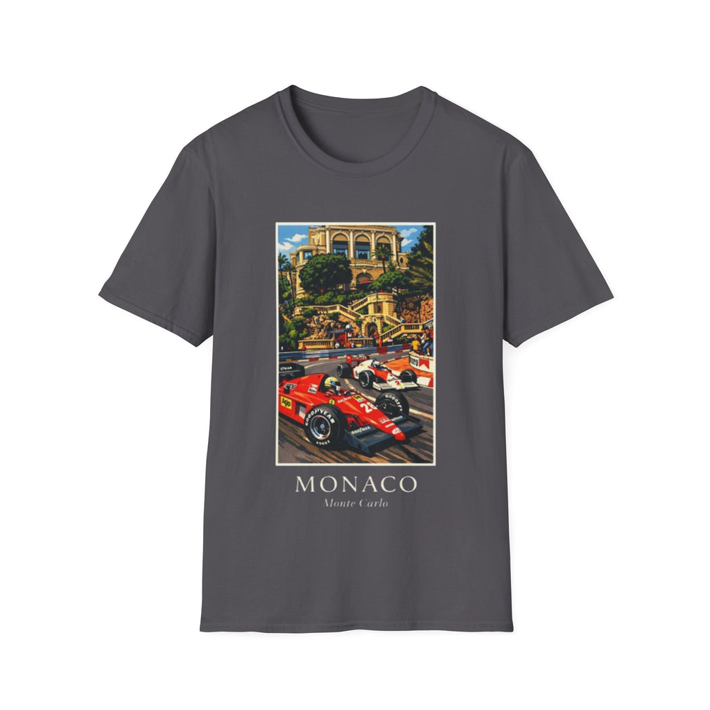Racing Grand Prix T-Shirt — Vintage Monaco Street Circuit Print