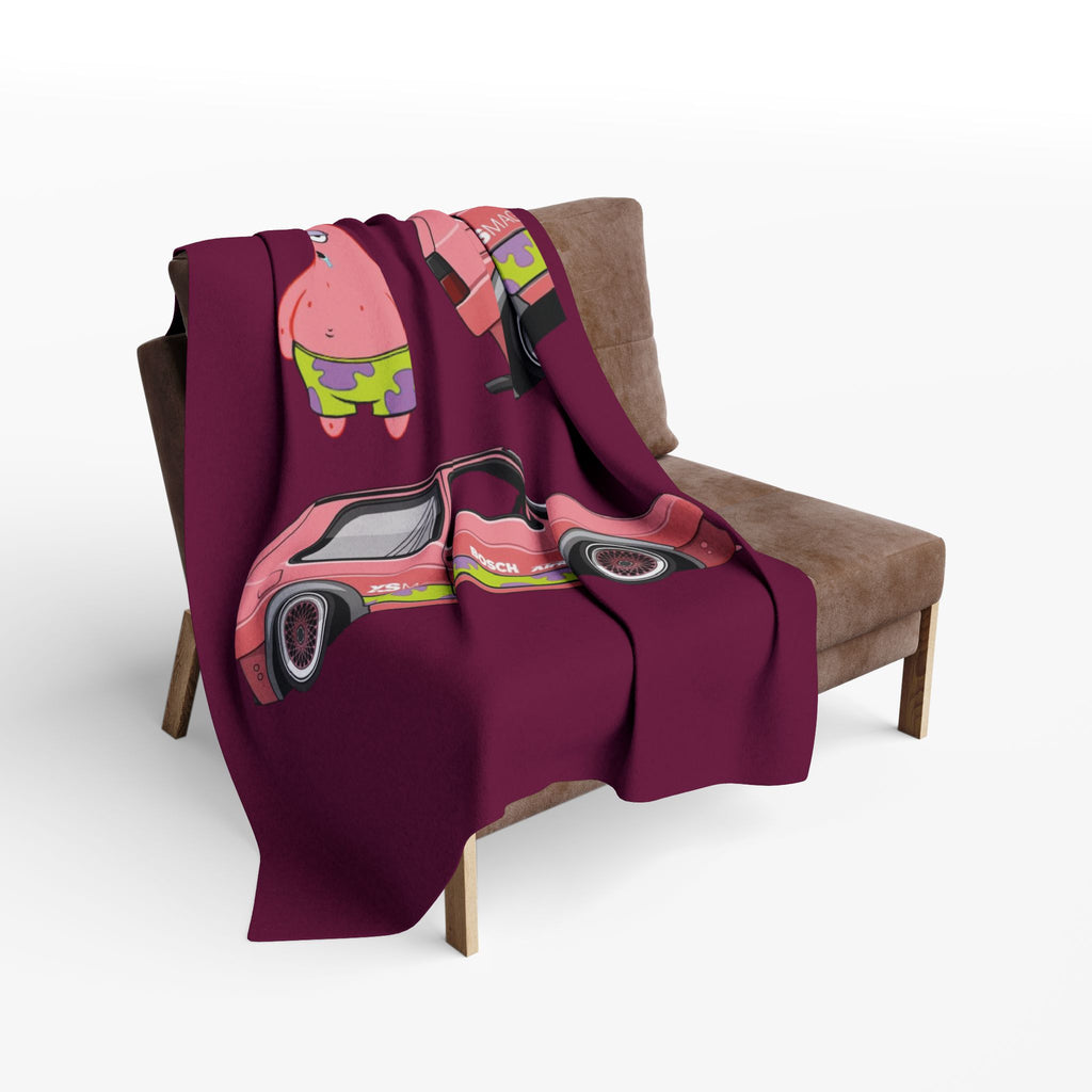 Mk3 Golf GTI Blanket | Patrick SpongeBob Design Pink