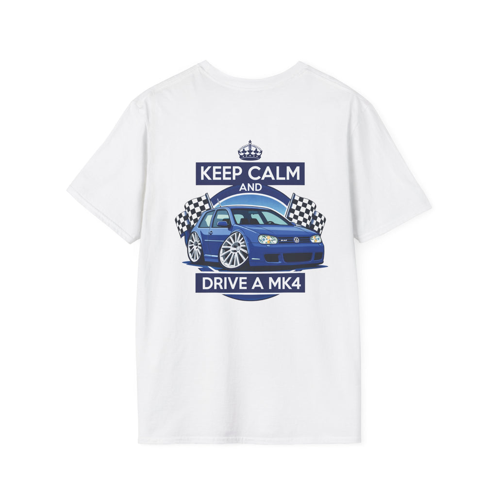 Keep Calm and Drive MK4 Golf | VW Golf MK4 Graphic Tee