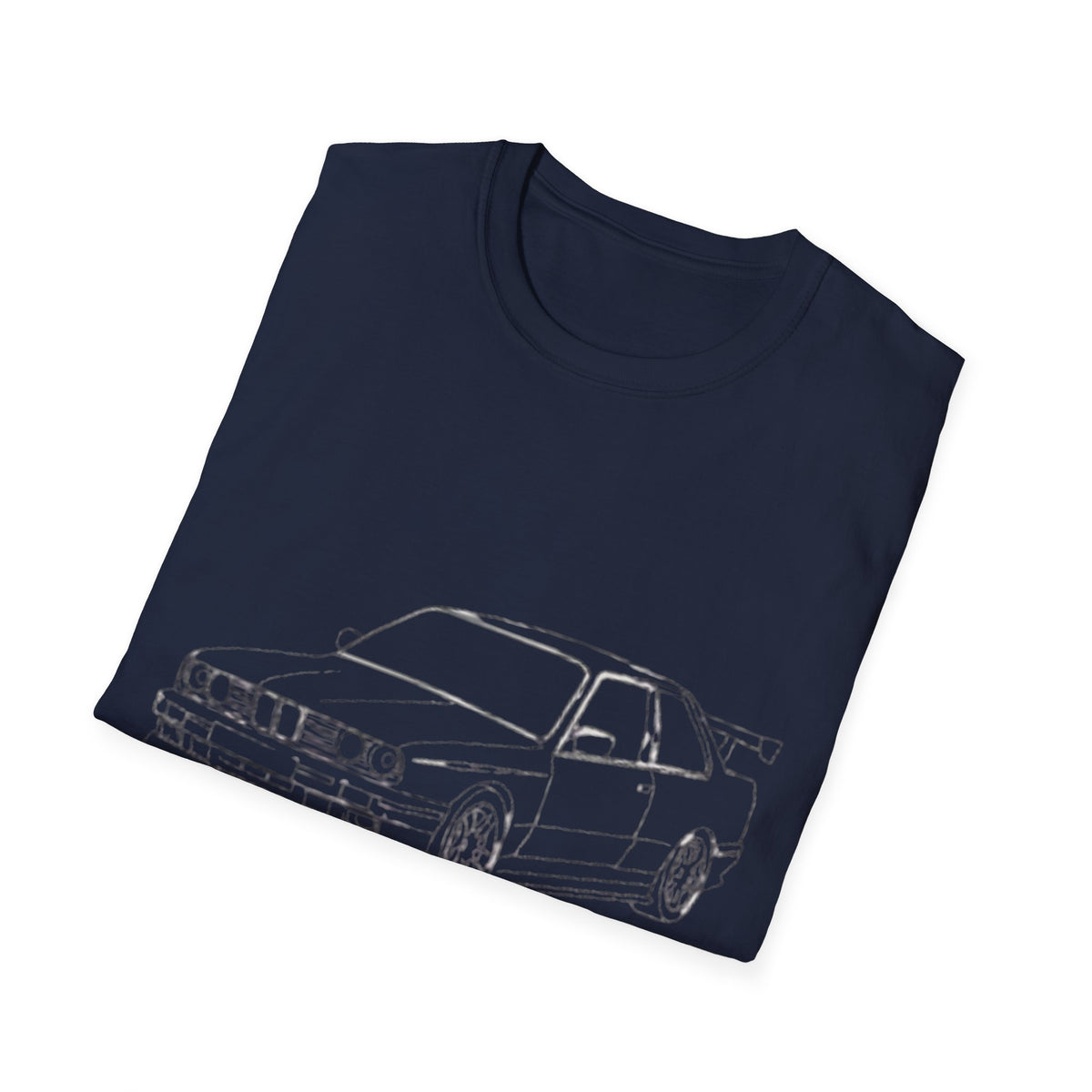 Classic Car Sketch T-Shirt | Car Outline Tee