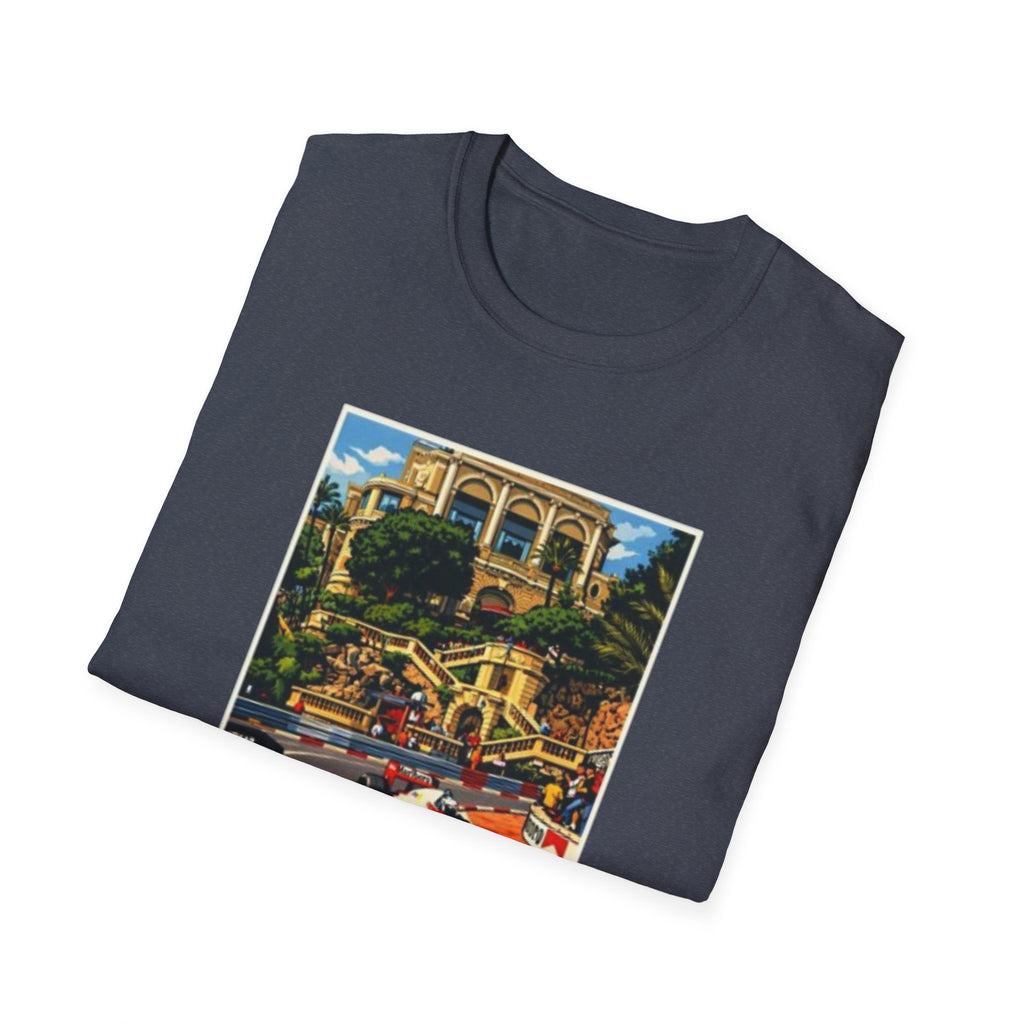 Racing Grand Prix T-Shirt — Vintage Monaco Street Circuit Print