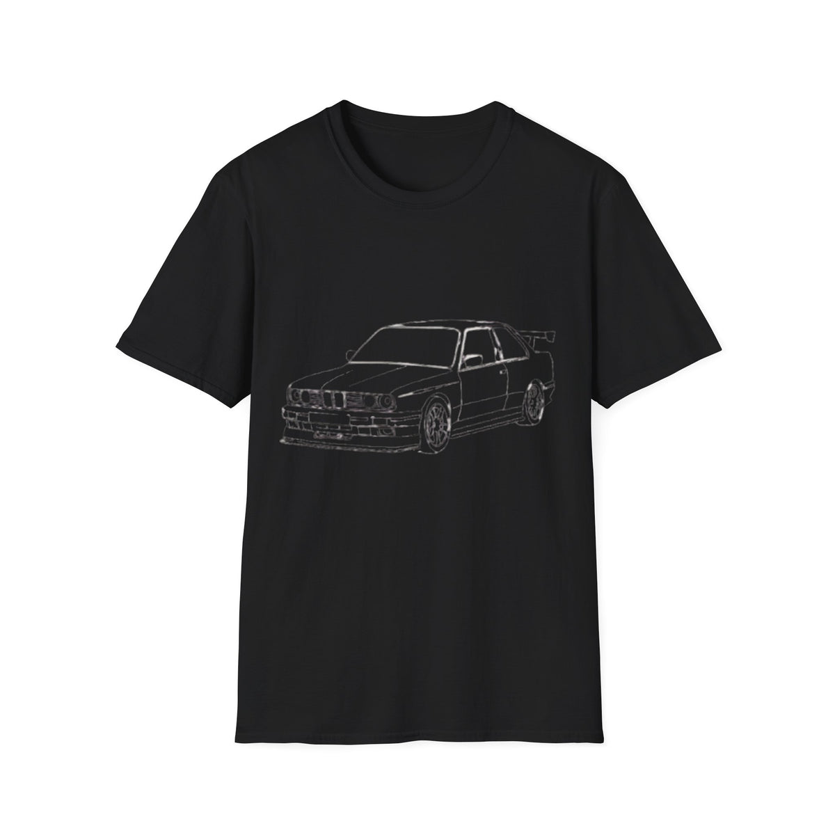 Classic Car Sketch T-Shirt | Car Outline Tee