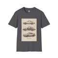 Vintage Porsche 911 | Blueprint Sketch Tee
