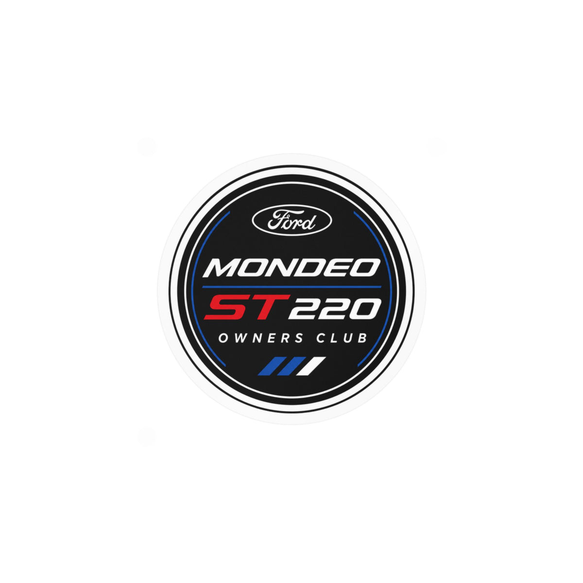 Mondeo ST220 Owners Club Vinyl Sticker