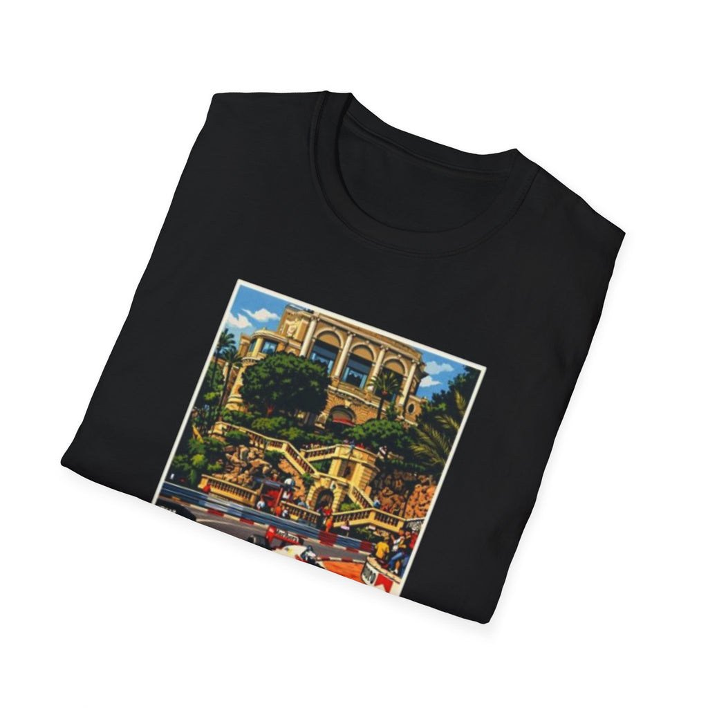 Racing Grand Prix T-Shirt — Vintage Monaco Street Circuit Print